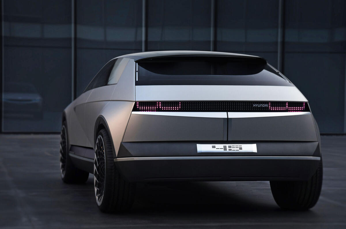 Hyundai 45 concept official reveal - hero rear