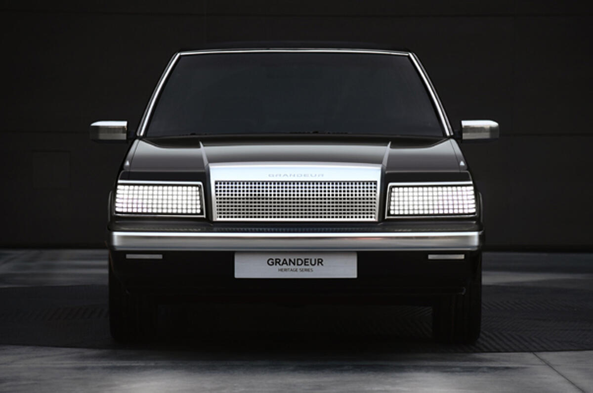 Hyundai Grandeur: retro luxury saloon gets EV treatment | Autocar