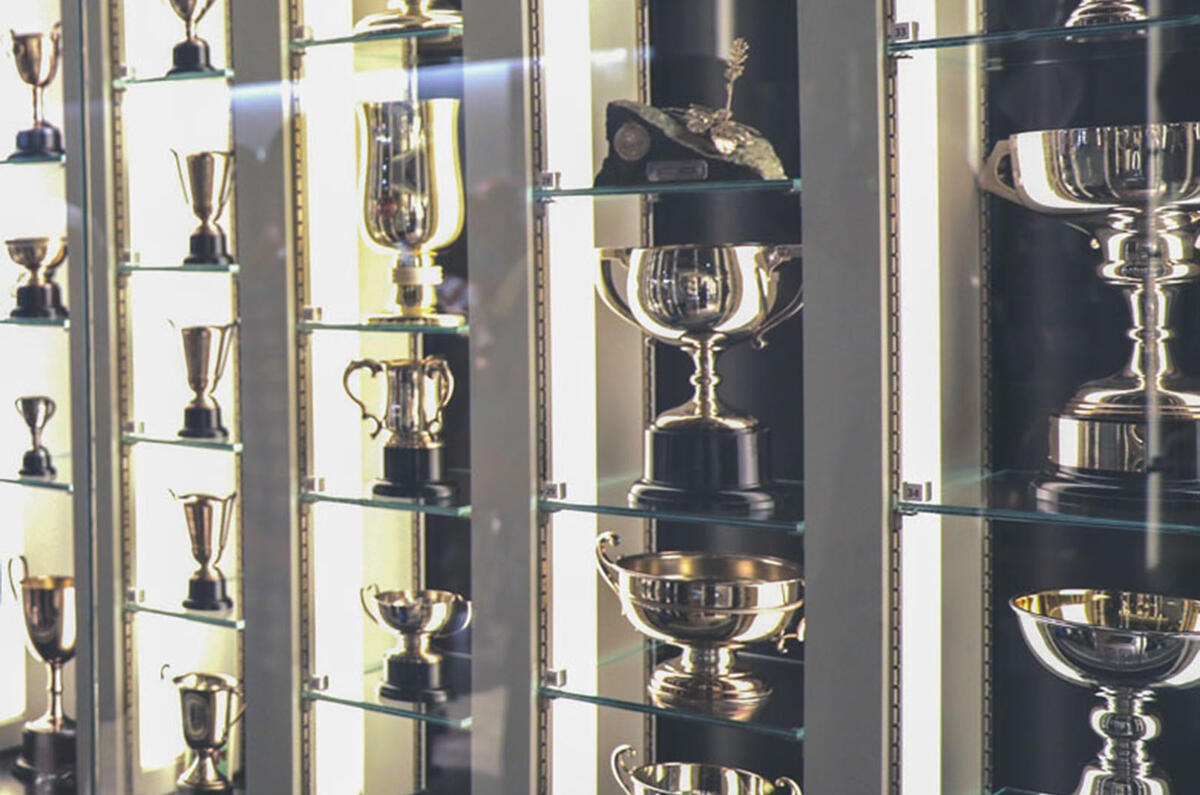 Jim Clark Museum preview day - trophies