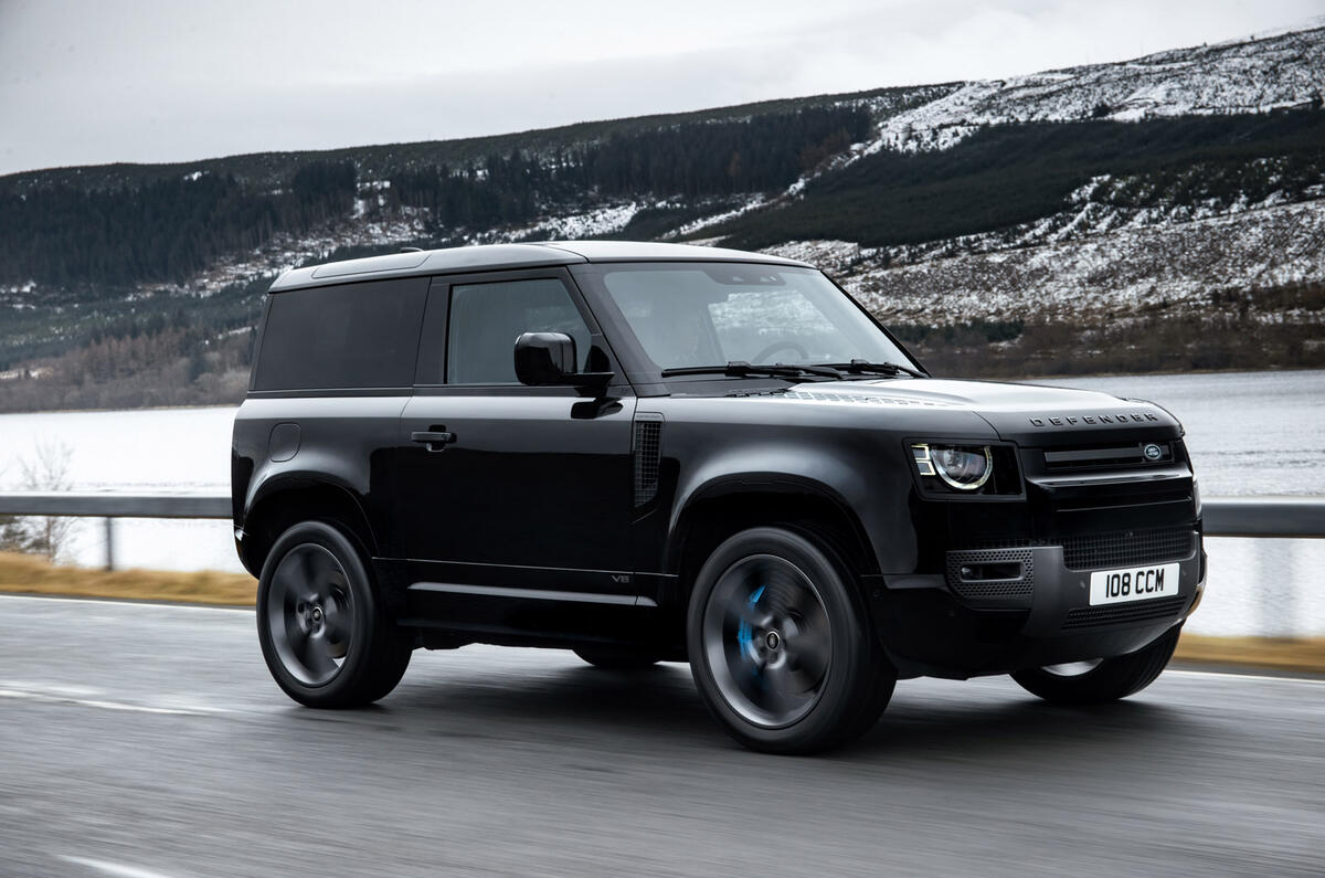 New Land Rover Defender V8 gets 518bhp and bespoke styling