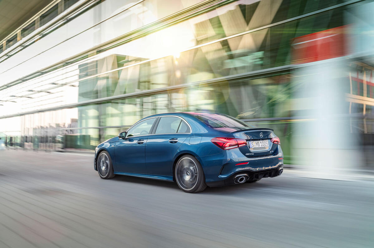 302bhp Mercedes Amg A35 Saloon Revealed Autocar
