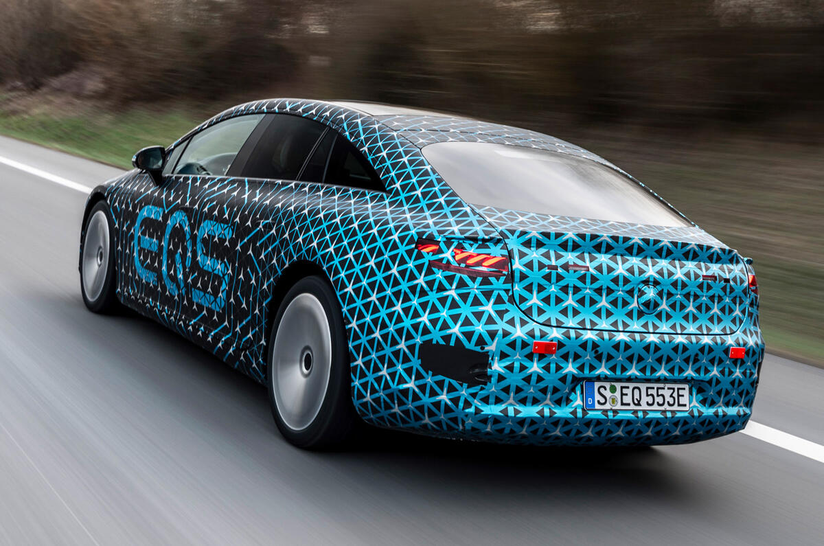 First ride: 2021 Mercedes-Benz EQS prototype review | Autocar