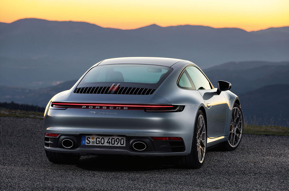 New 2019 Porsche 911 eighthgeneration sports car