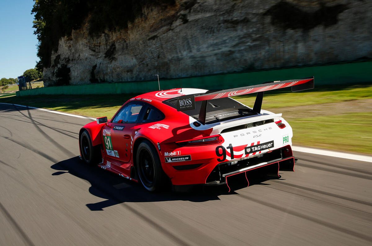 Safer at speed: Taming the mid-engined Porsche 911 RSR-19 | Autocar