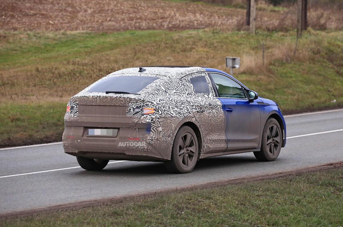 Skoda Enyaq iV coupe: style-focused electric SUV drops camo | Autocar