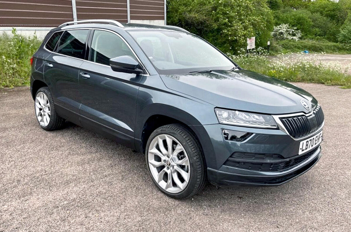 97 skoda karoq front quarter