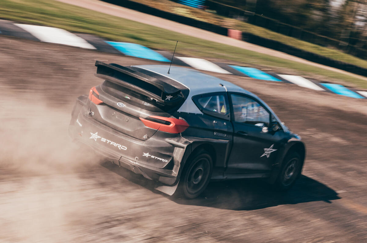 First drive: STARD Ford Fiesta ERX electric rallycross ...