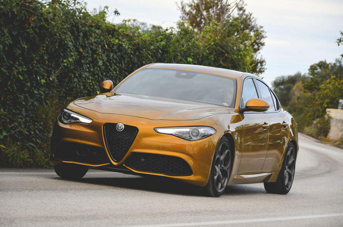 Top 10 best sports saloons 2020 - Alfa Romeo Giulia Veloce