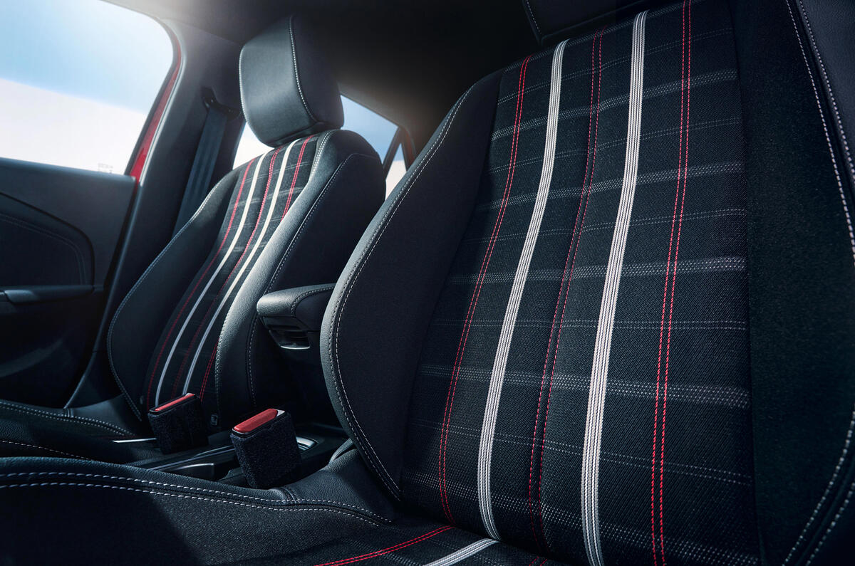 97 vauxhall corsa e anniversary edition seats