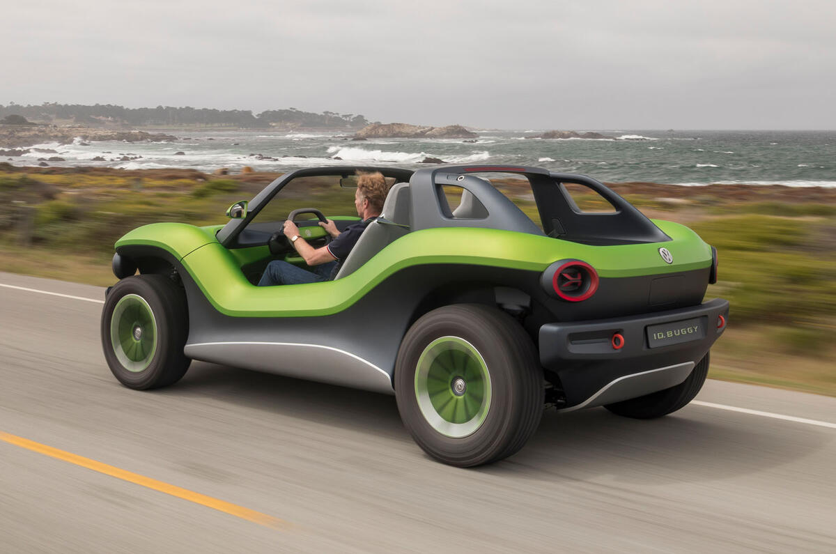 Volkswagen ID Buggy concept first drive - hero rear