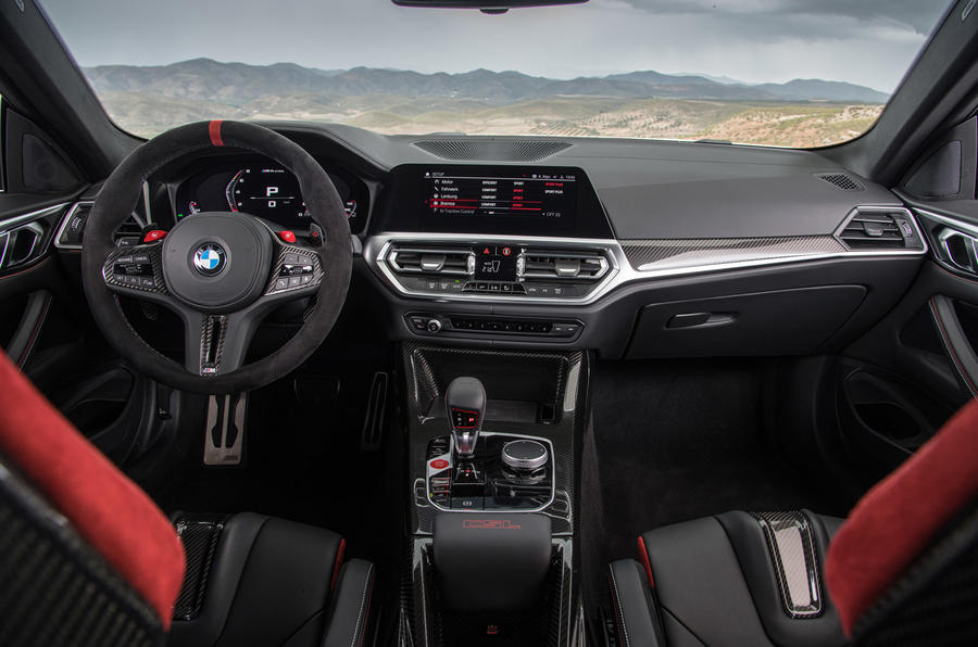 97 BMW CSL interior
