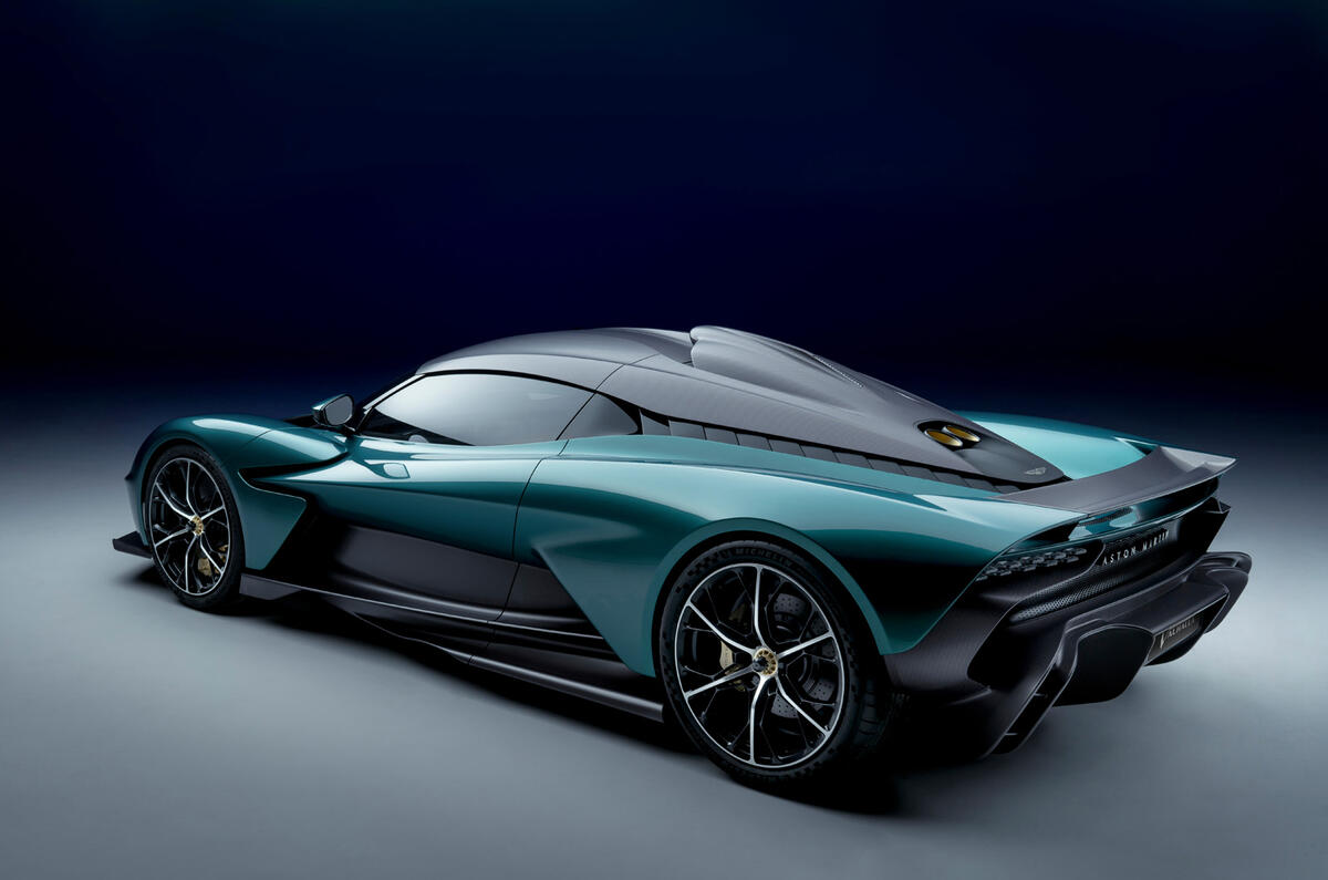 98 Aston Martin Valhalla official reveal rear