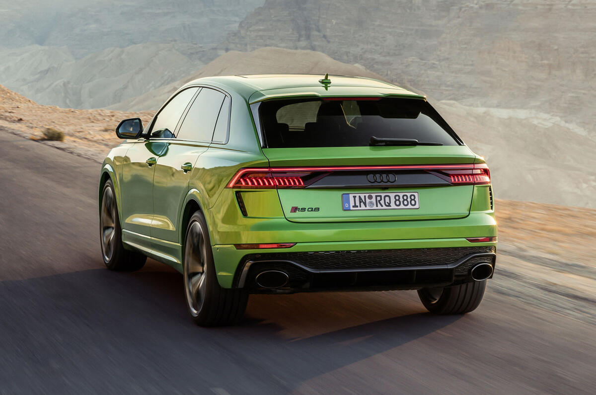 2020 Audi Rs Q8 Arrives With 591bhp Mild Hybrid V8 Autocar
