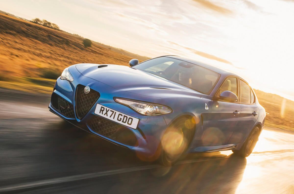 98 Autocar future classics final five 2022 Giulia tracking