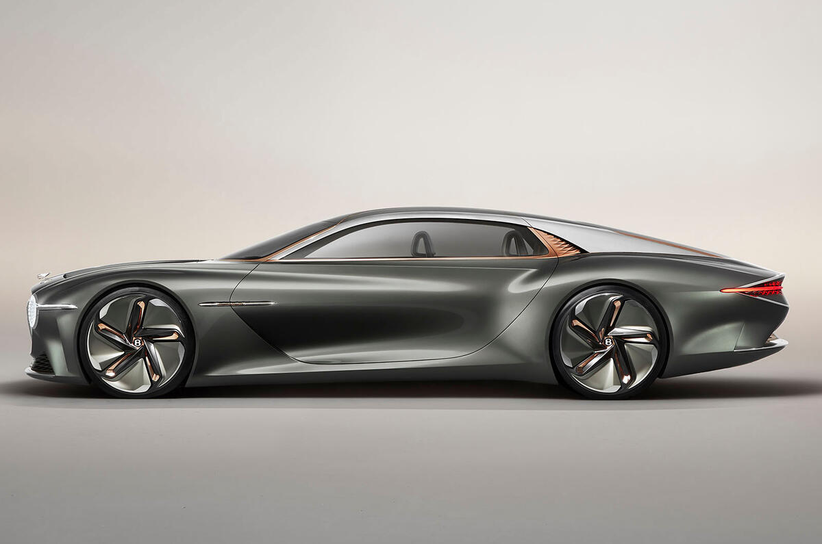 Bentley EXP 100 GT Concept official images - hero side