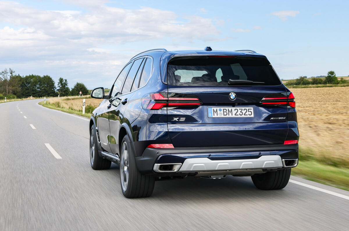 98 BMW X5 Facelift FD 2023 rear driving