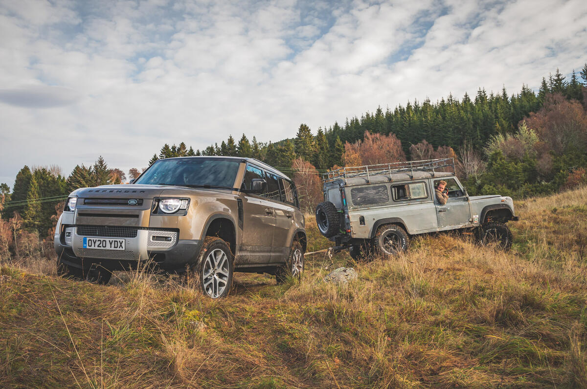 Christmas road trip Defender