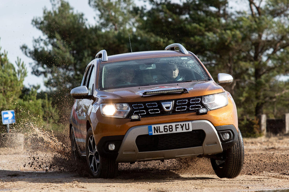 Dacia x Future Terrain - front action