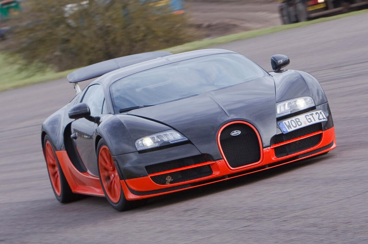 98 fastest cars tested by Autocar Bugatti Veyron Supersport