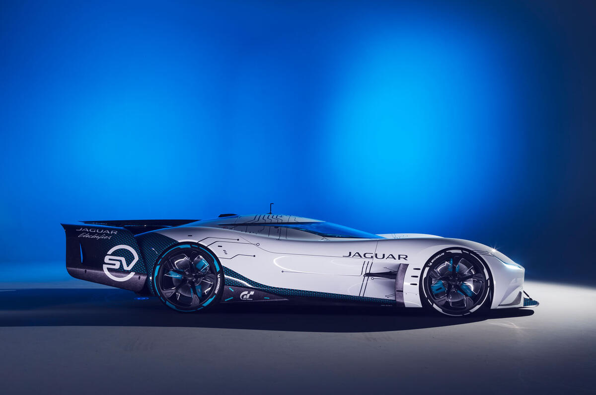 Jaguar Vision GT Concept Gran Turismo - studio static side