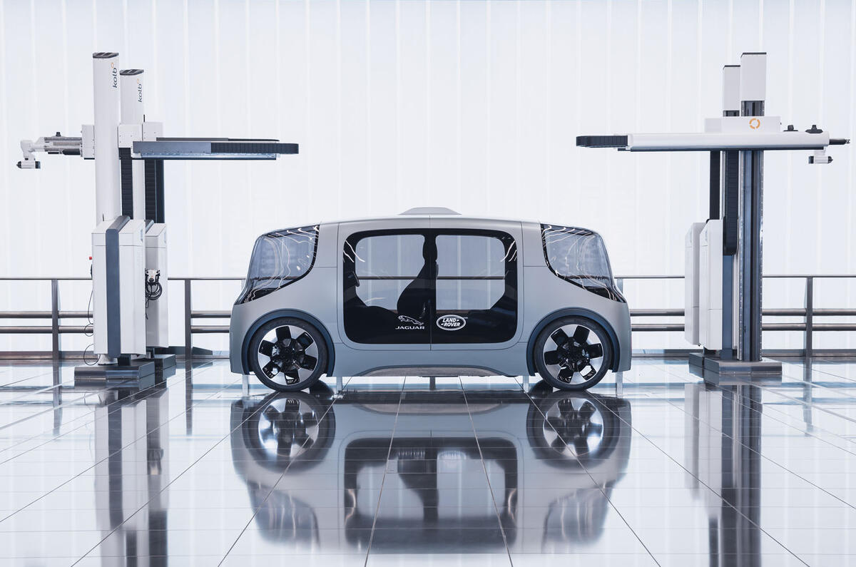 Jaguar Land Rover Project Vector official images - hero side