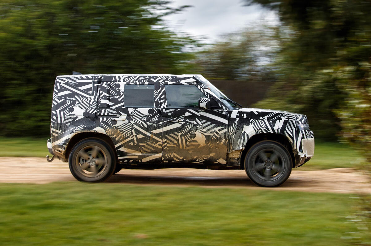 First Ride 2020 Land Rover Defender Prototype Autocar