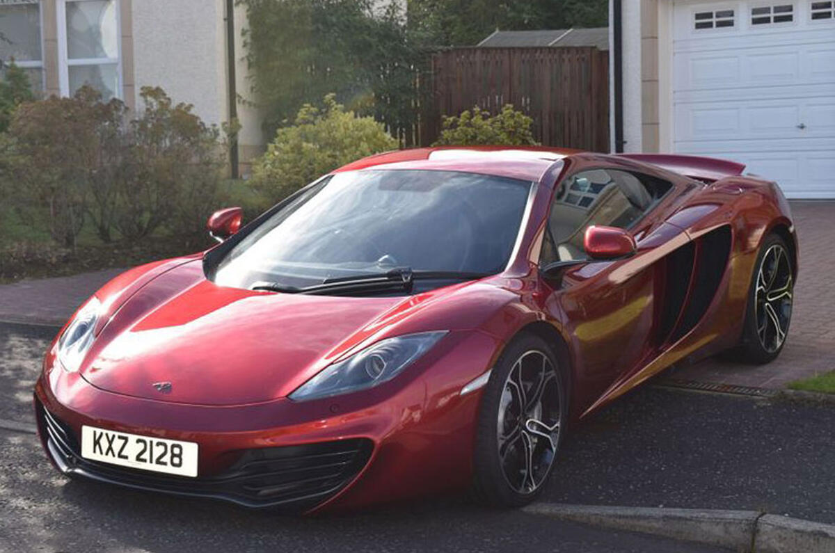 98 mclaren 12c front quarter