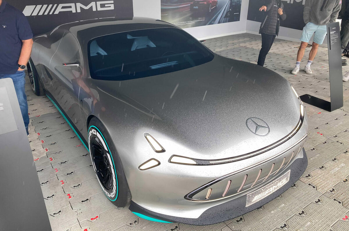 2025 MercedesAMG EV sports saloon to rival Porsche Taycan Autocar