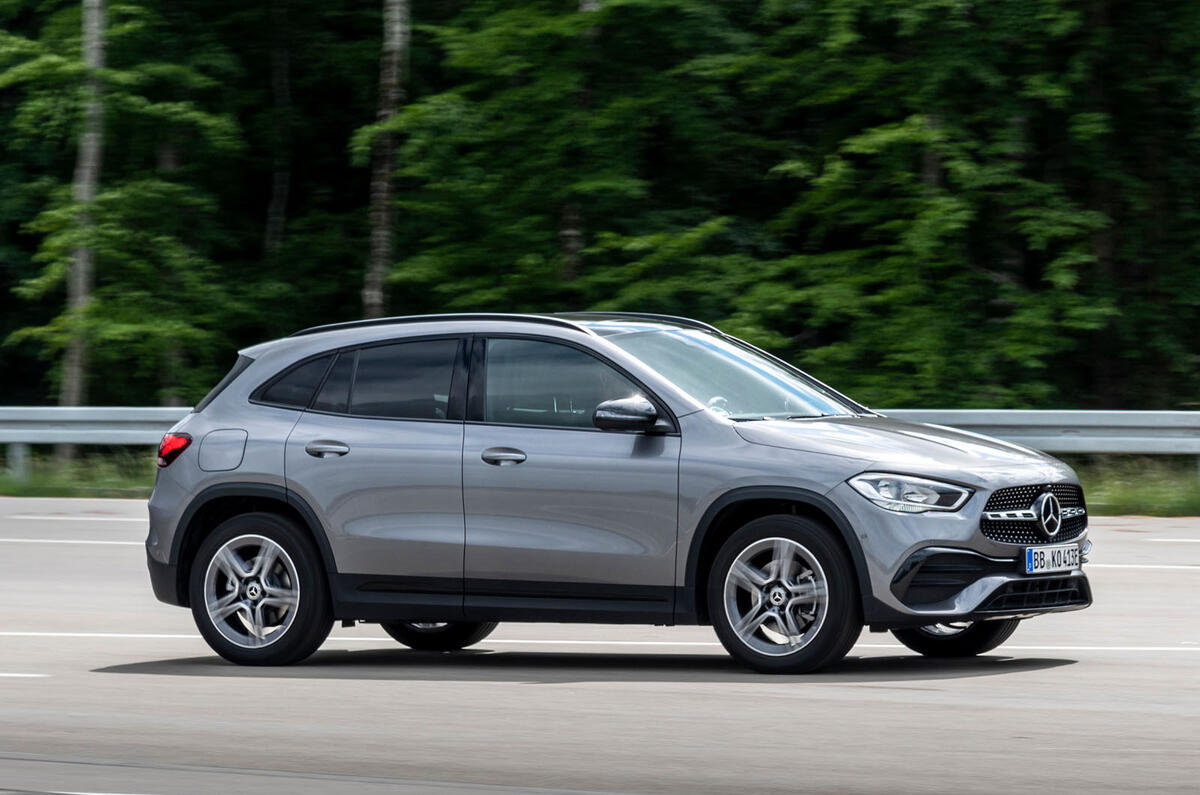 Mercedes-Benz GLA 250e 2020 prototype drive - hero side