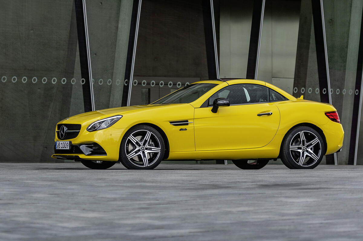 Mercedes-Benz SLC final edition official press - hero side