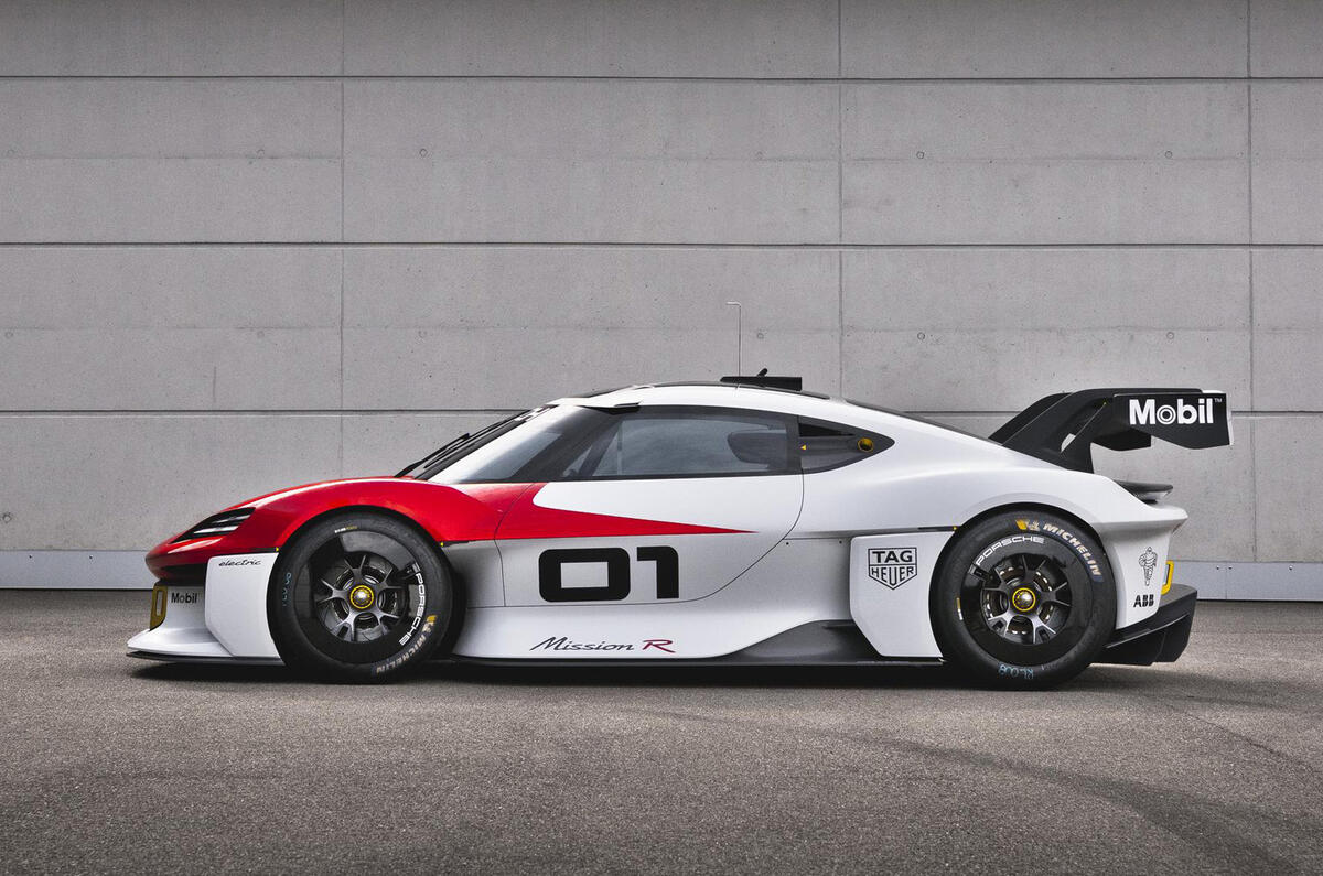 Porsche Mission R: A taste of motorsport's bold electric future | Autocar