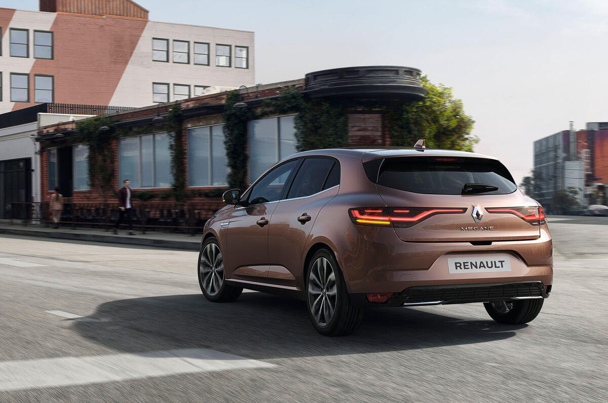 Renault megane 2020 refresh - hero rear