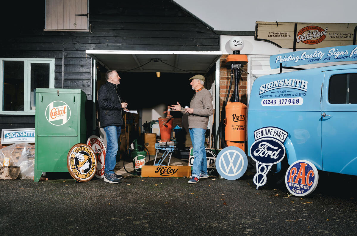 Signwriting feature - interview