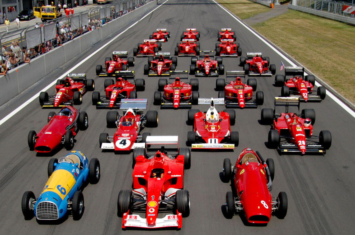 ferrari racers f1