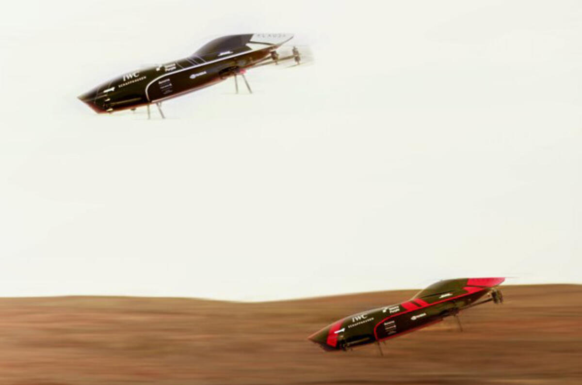 99 Airspeeder first racing official images lead