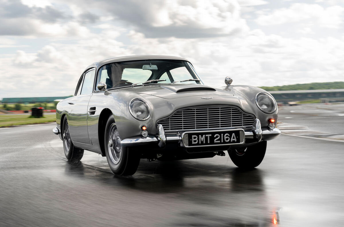 Aston Martin DB5 Goldfinger Continuation first customer car