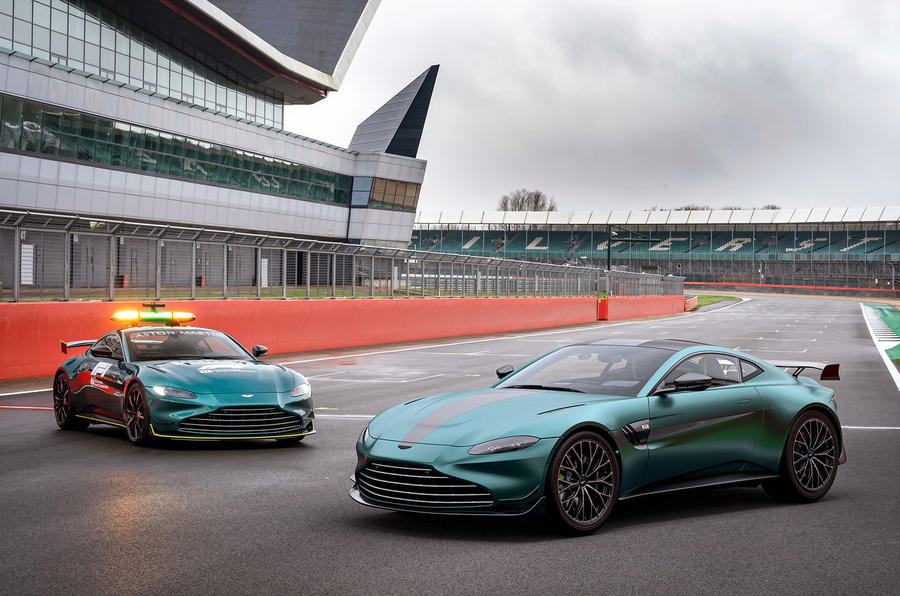 99 Aston Martin Vantage F1 Edition official reveal images hero