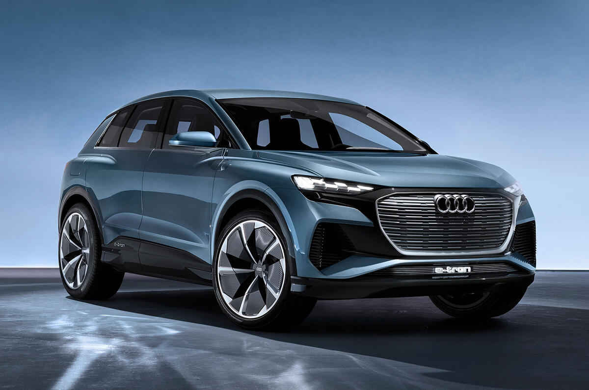 Audi reveals Q4 etron electric SUV ahead of 2020 sale Autocar