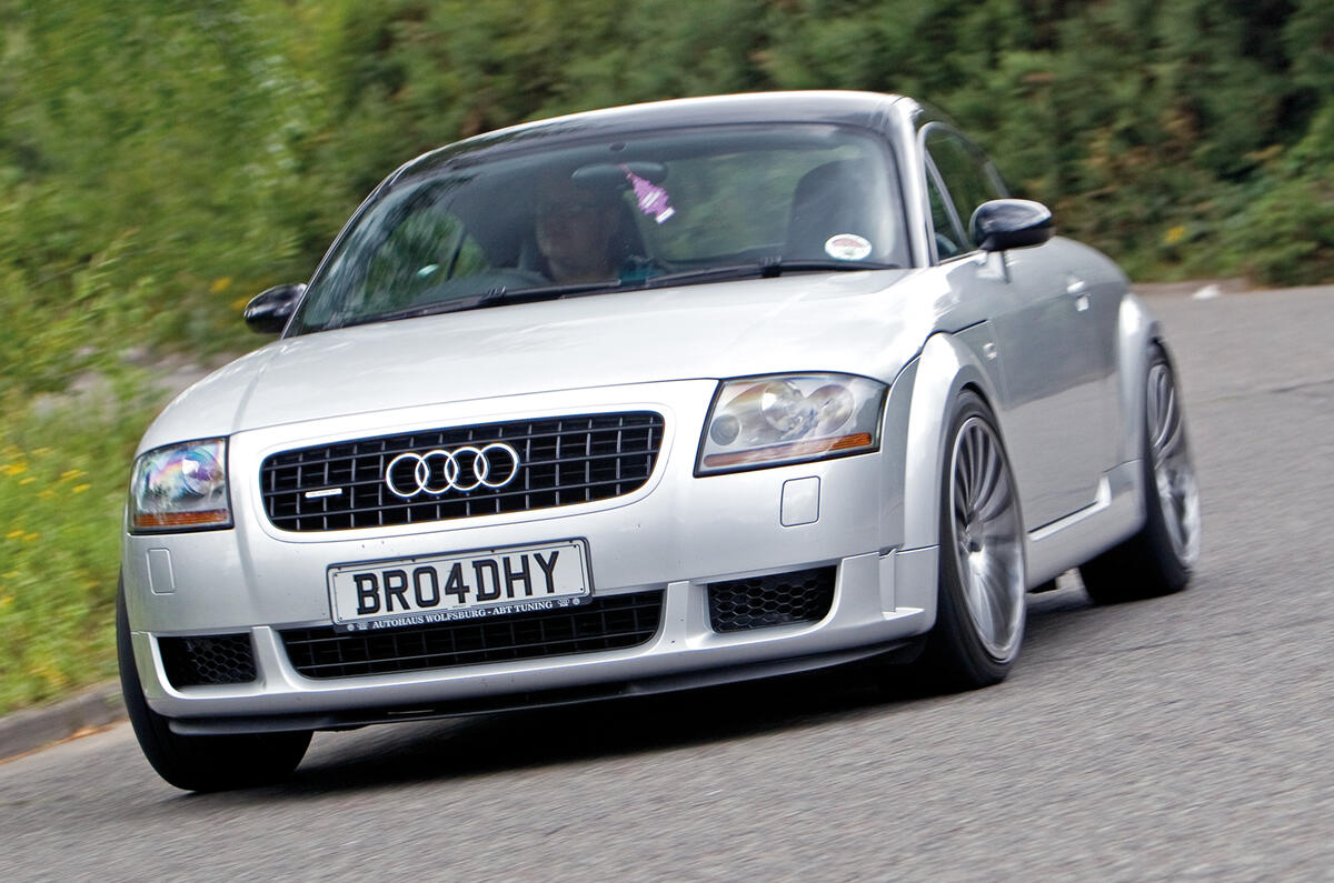 99 audi tt quattro sport front view