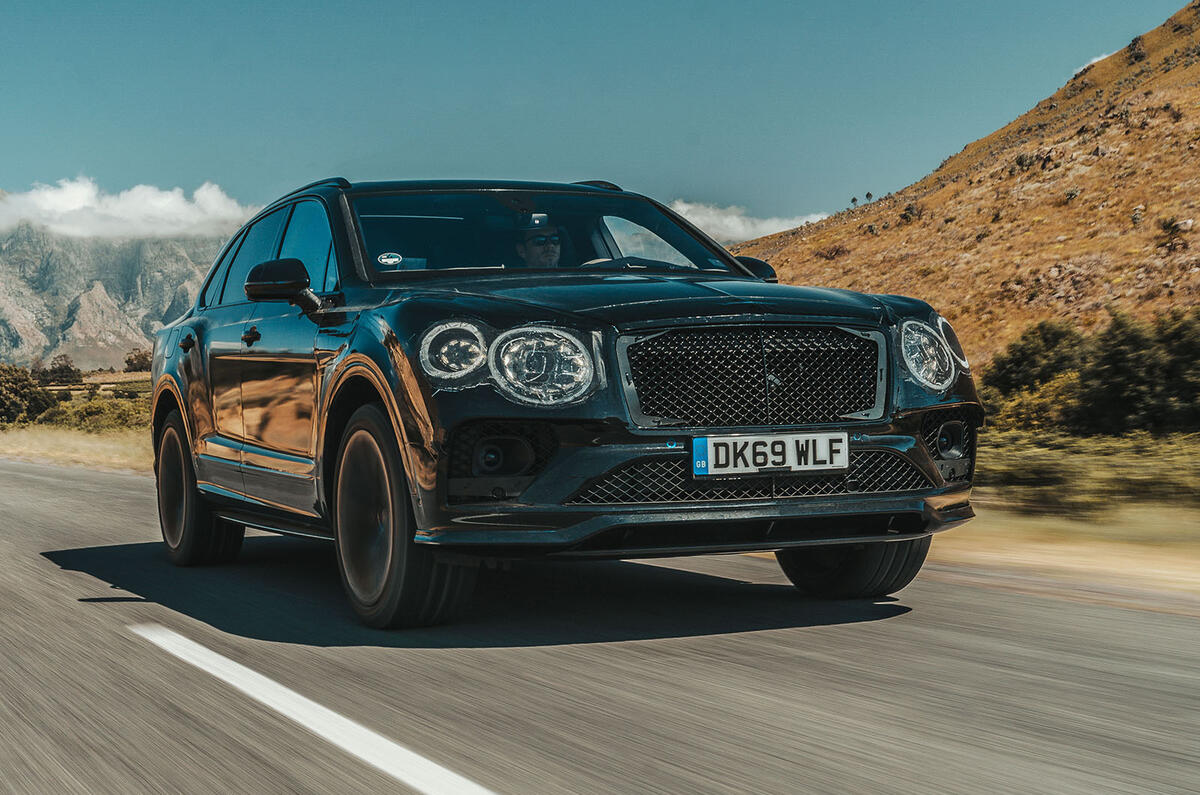 First Drive 2020 Bentley Bentayga Prototype Autocar
