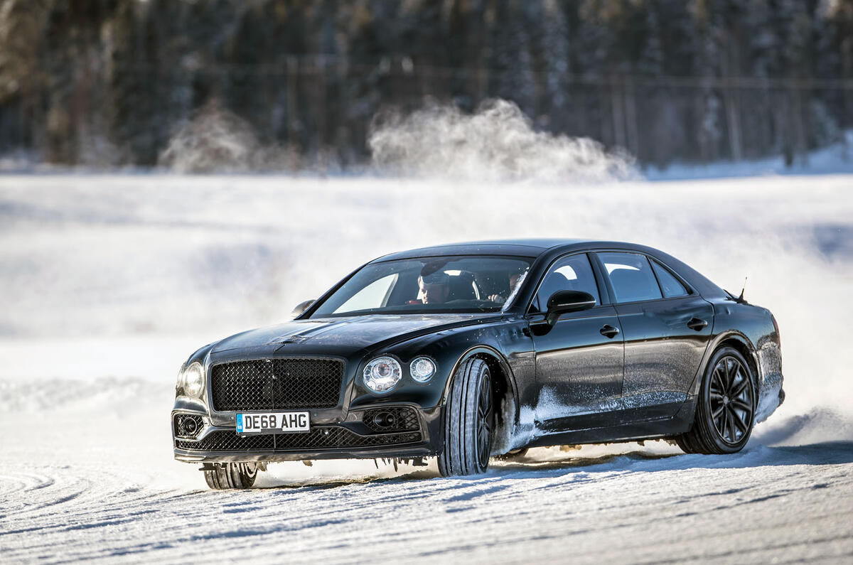 Exclusive First Ride Bentley Continental Flying Spur Autocar