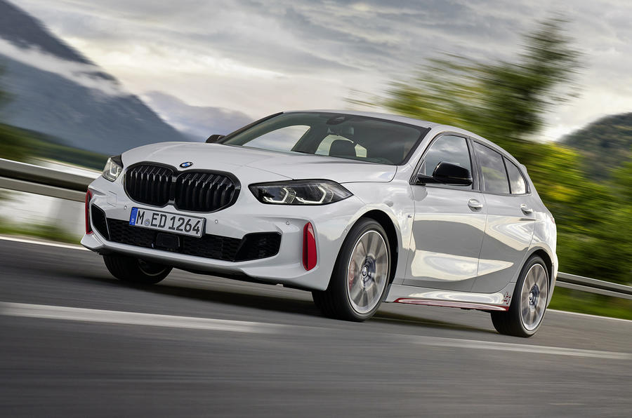 BMW 1 Series 128ti official reveal - tracking front