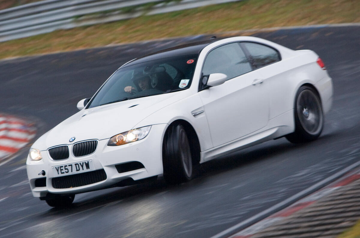 99 bmw m3 front drifting nurburgring