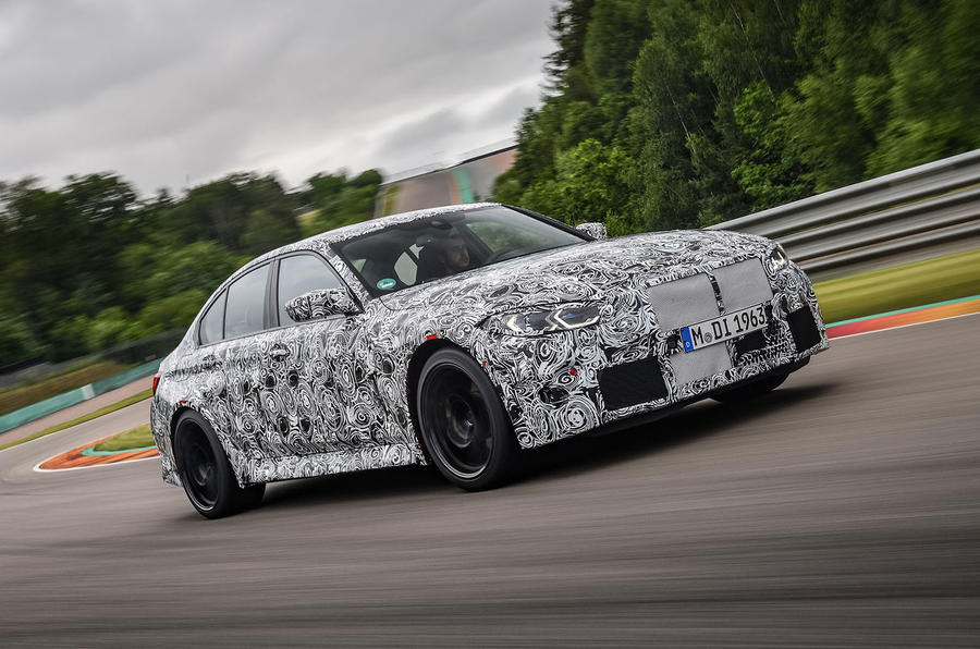 2020 BMW M3 prototype first drive - hero front