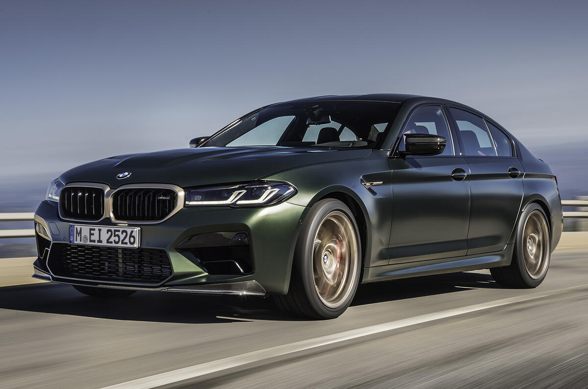 New 2021 BMW M5 CS sets records for pace and power Autocar