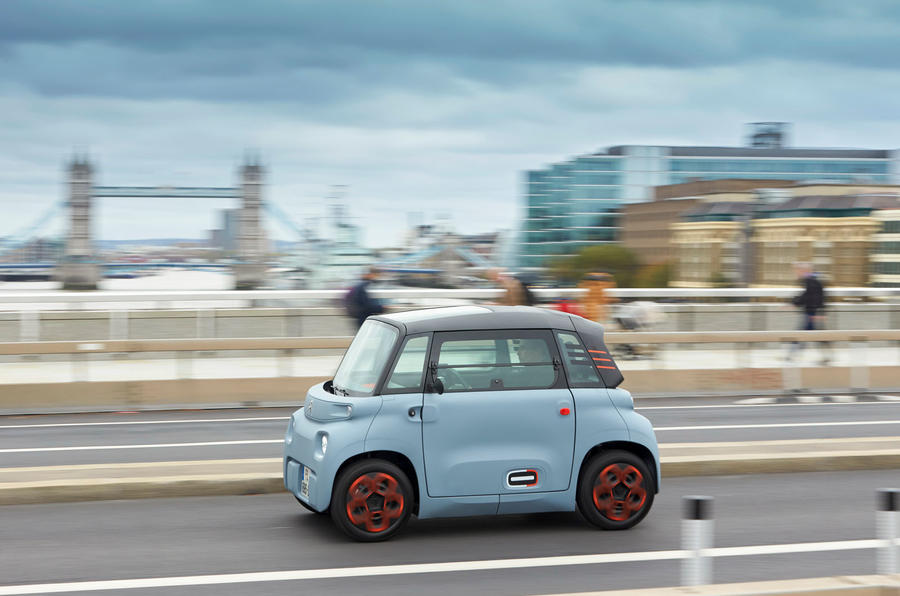 Citroen Ami (LHD) 2020 UK first drive review - hero front