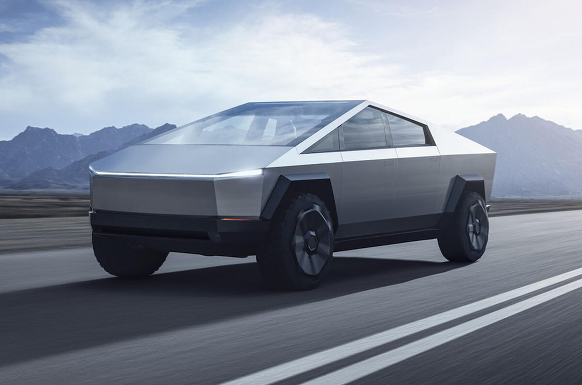 Top 10 pickup trucks 2020 - Tesla Cybertruck