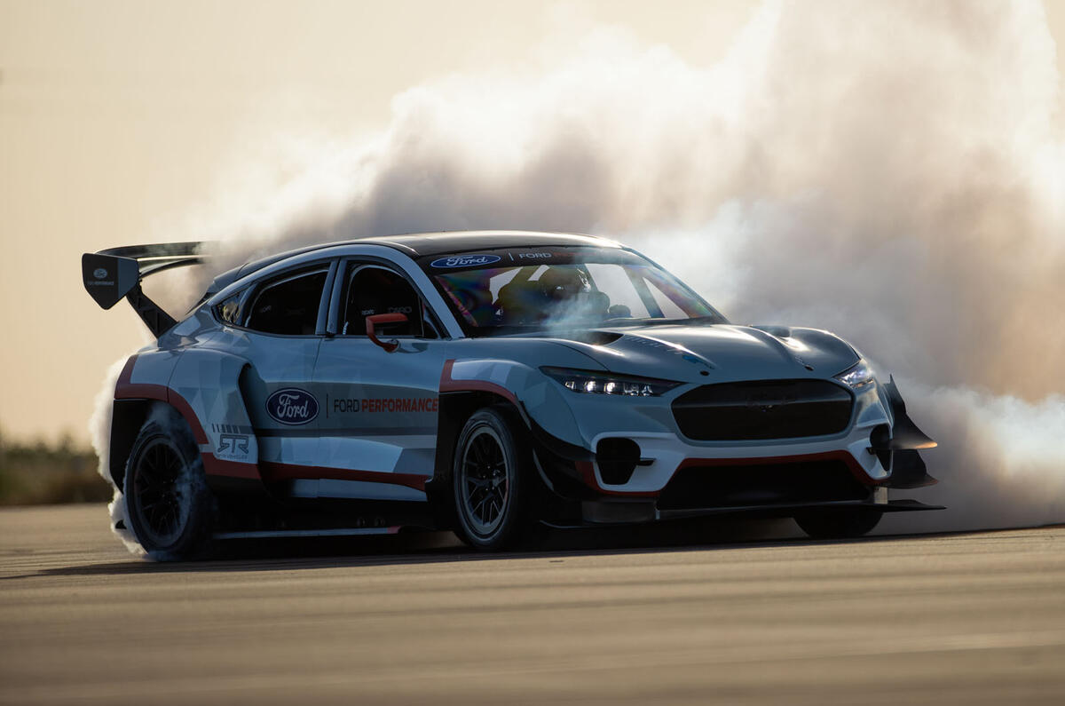 Ford Unveils One Off Hot Mustang Mach E With Seven Motors And 1399bhp Autocar