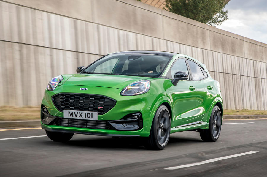 Ford Puma ST official images - tracking front