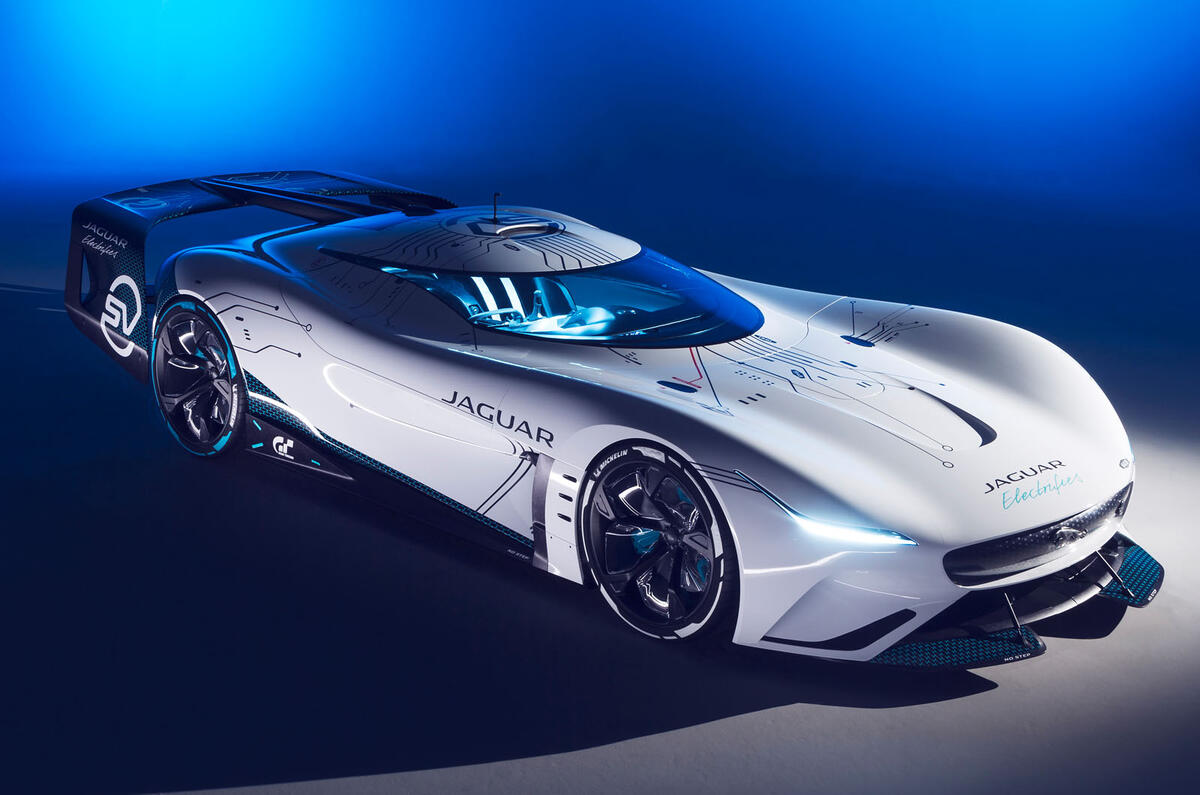 Jaguar Vision GT Concept Gran Turismo - studio static main